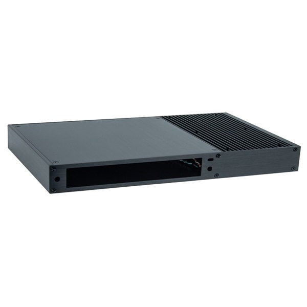CHIEFTEC TIX-01B-G12-OP fekete (táp nélküli) mini-ITX ház