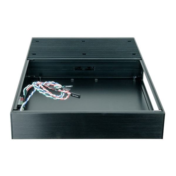 CHIEFTEC TIX-01B-G12-OP fekete (táp nélküli) mini-ITX ház