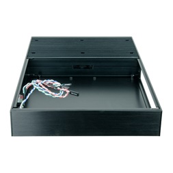 CHIEFTEC TIX-01B-G12-OP fekete (táp nélküli) mini-ITX ház