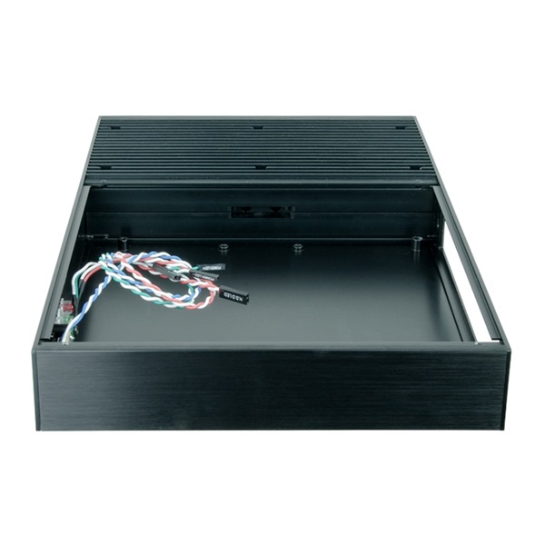 CHIEFTEC TIX-01B-OP fekete (táp nélküli) mini-ITX ház
