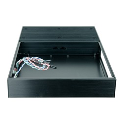 CHIEFTEC TIX-01B-OP fekete (táp nélküli) mini-ITX ház