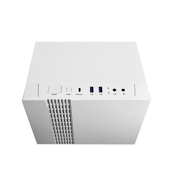 CHIEFTEC UK-02W-OP fehér (táp nélküli) ATX ház