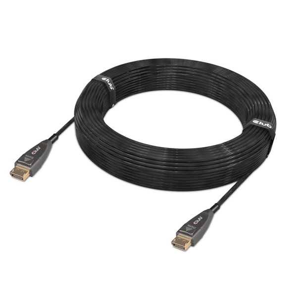 CLUB3D Displayport 1.4 4K120Hz 8K60Hz 20m aktív optikai kábel
