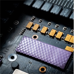 COOLER MASTER CPU Hővezető lap, THERMAL PAD, lila, 1,5mm