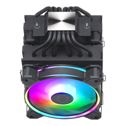 COOLER MASTER CPU hűtő HYPER 622 HALO BLACK EDITION, LGA1700 támogatással, fekete