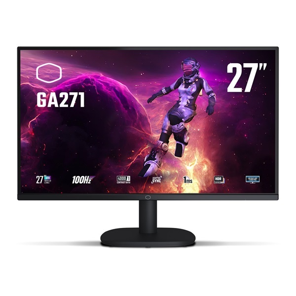 Cooler Master 27" GA271 2K WQHD 100Hz HDMI/DP gamer monitor