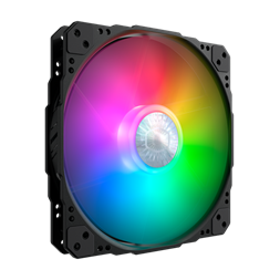 COOLER MASTER Rendszerhűtő Ventilátor SICKLEFLOW 200 ARGB Gen2, 20cm, fekete