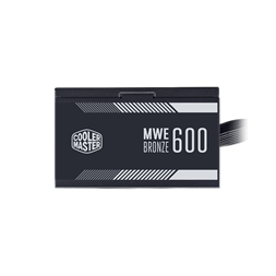 COOLER MASTER Tápegység MWE 600, 600W, 12cm, 80+ Bronze V2, Aktív PFC