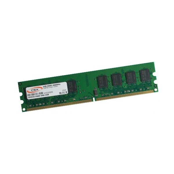 CSX Memória Desktop - 4GB DDR2 (800Mhz, 256x8, CL5)