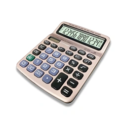 CTIFREE CT-1156 számológép, 155x195mm, 14 számjegy, dual power, 2 év garancia