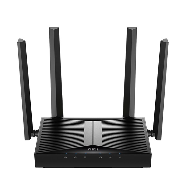 CUDY WR3600 kétsávos BE3600 Gigabit WIFI 7 fekete Router
