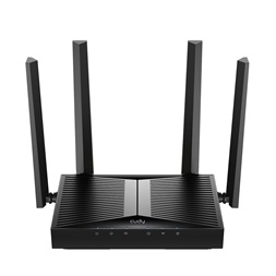 CUDY WR3600 kétsávos BE3600 Gigabit WIFI 7 fekete Router