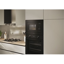 Candy CA20FMW7NB 1000W, 20literes, fekete, beépíthető,  mikrohullámú sütő