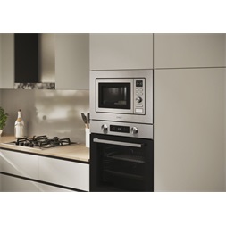 Candy CA20FMW7NG 1000W, 20lieteres, inox, beépíthető, mikrohullámú sütő