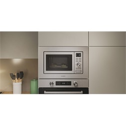 Candy CA38FMW8NG 1000W, 17literes, fekete, beépíthető, mikrohullámú sütő