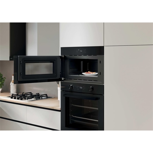 Candy CA38SMBF7XS 750W, 24literes, fekete, beépíthető, mikrohullámú sütő