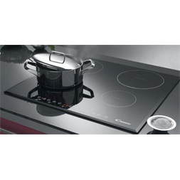 Candy CC64CH fekete, beépíthető, elektromos üvegkerámia, főzőzóna: 4, beépíthető méret: 56cm, főzőlap