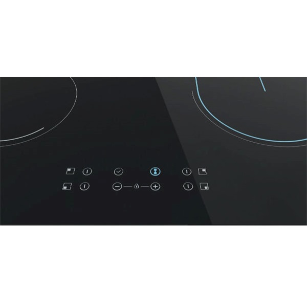 Candy CC64CH fekete, beépíthető, elektromos üvegkerámia, főzőzóna: 4, beépíthető méret: 56cm, főzőlap