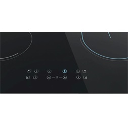 Candy CC64CH fekete, beépíthető, elektromos üvegkerámia, főzőzóna: 4, beépíthető méret: 56cm, főzőlap
