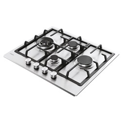 Candy CHG6D4WTX inox, beépíthető, gáz, főzőzóna:4, főzőlap