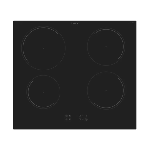 Candy CI642C/E14U fekete, beépíthető, indukciós, főzőzóna: 4, beépíthető méret: 56cm, főzőlap