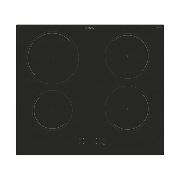 Candy CI642C/E1 fekete, beépíthető, indukciós, főzőzóna: 4, beépíthető méret: 56cm, főzőlap