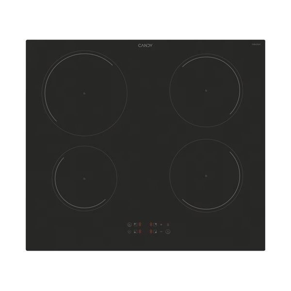 Candy CI642C/E1 fekete, beépíthető, indukciós, főzőzóna: 4, beépíthető méret: 56cm, főzőlap