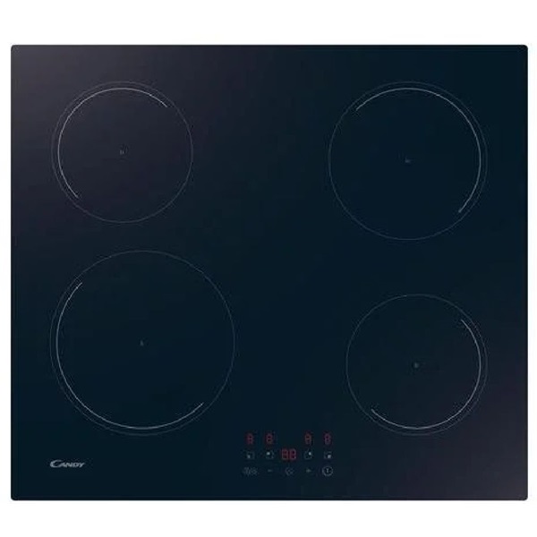Candy CI642SCBB fekete, beépíthető, indukciós, főzőzóna: 4, beépíthető méret: 56cm, főzőlap