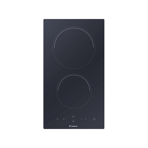 Candy CID 30/G3 dominó fekete, beépíthető, indukciós, főzőzóna: 2, beépíthető méret: 27cm, főzőlap