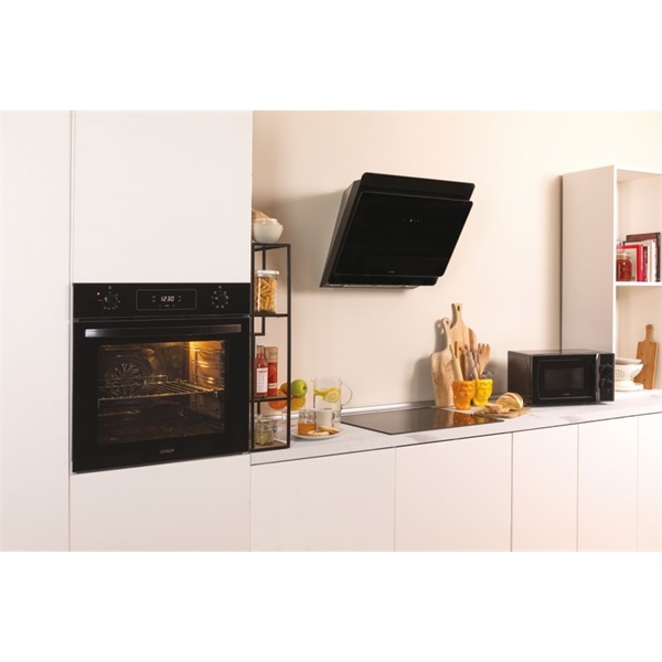 Candy CMW20SMB 700W, 20literes, fekete mikrohullámú sütő