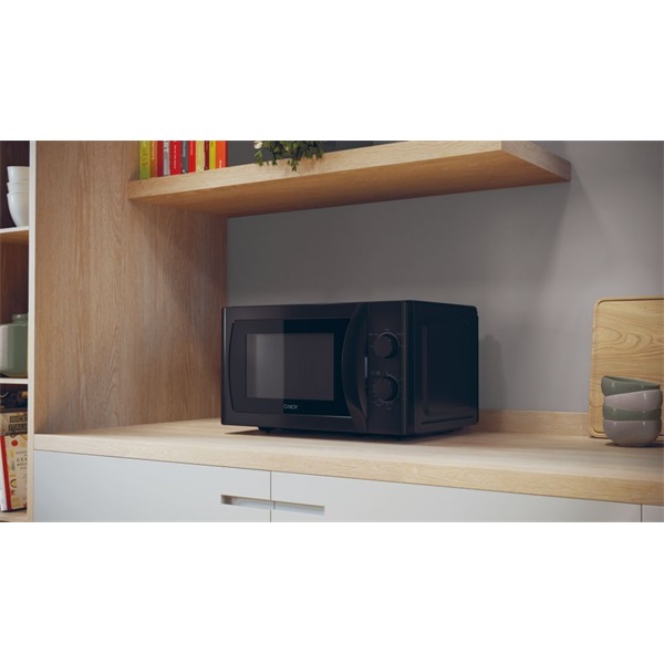 Candy CMW20SMB 700W, 20literes, fekete mikrohullámú sütő