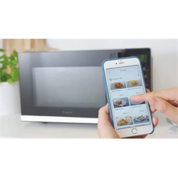 Candy CMWA20TNDB 700W 20L fekete mikrohullámú sütő