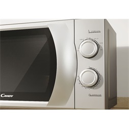 Candy CMW 2070S 700W 20L ezüst mikrohullámú sütő