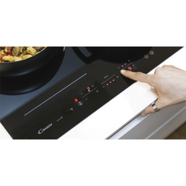 Candy CTP64SC/E1 fekete, beépíthető, indukciós, főzőzóna: 4, beépíthető méret: 56cm, főzőlap