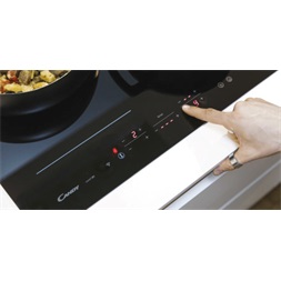 Candy CTP64SC/E1 fekete, beépíthető, indukciós, főzőzóna: 4, beépíthető méret: 56cm, főzőlap