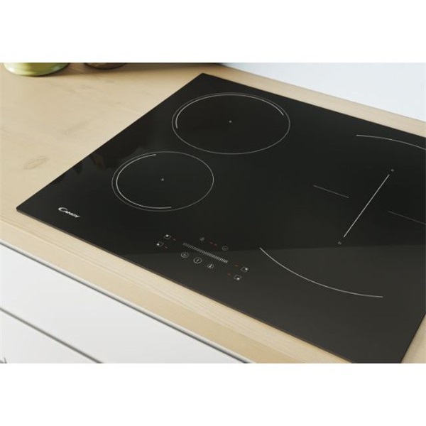 Candy CTP64SC/E1 fekete, beépíthető, indukciós, főzőzóna: 4, beépíthető méret: 56cm, főzőlap