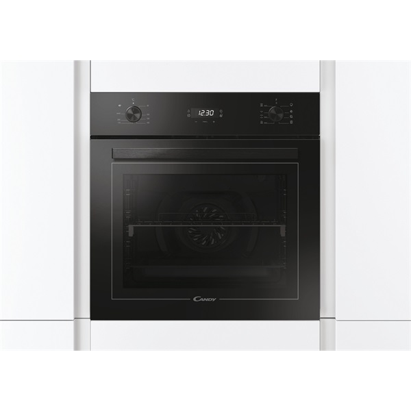 Candy FCM955NRL fekete, beépíthető, sütőtér: 70L, katalitikus, sütő