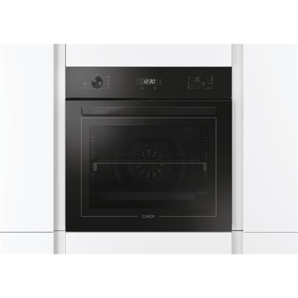 Candy FCM996NRL fekete, beépíthető, sütőtér: 70L, pirolitikus, sütő