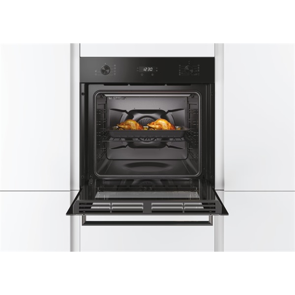 Candy FCM996NRL fekete, beépíthető, sütőtér: 70L, pirolitikus, sütő