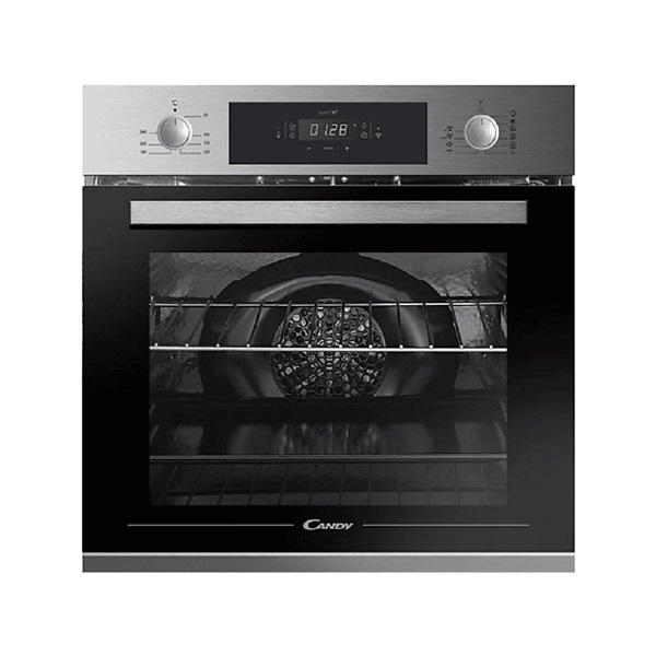 Candy FCP825XL E0/E fekete-inox, beépíthető, sütőtér: 70L, sütő