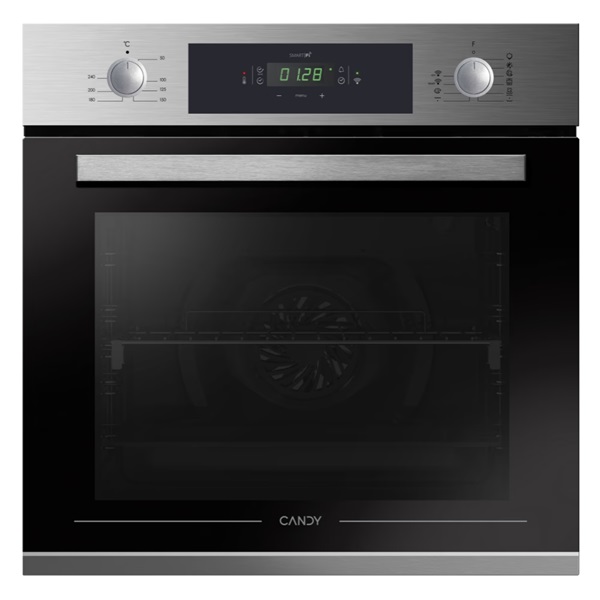 Candy FCP825XL E0/E fekete-inox, beépíthető, sütőtér: 70L, sütő