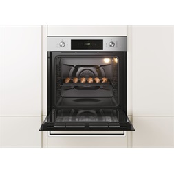 Candy FCP825XL E0/E fekete-inox, beépíthető, sütőtér: 70L, sütő