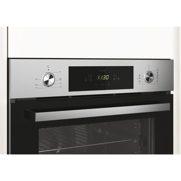 Candy FCP825XL E0/E fekete-inox, beépíthető, sütőtér: 70L, sütő
