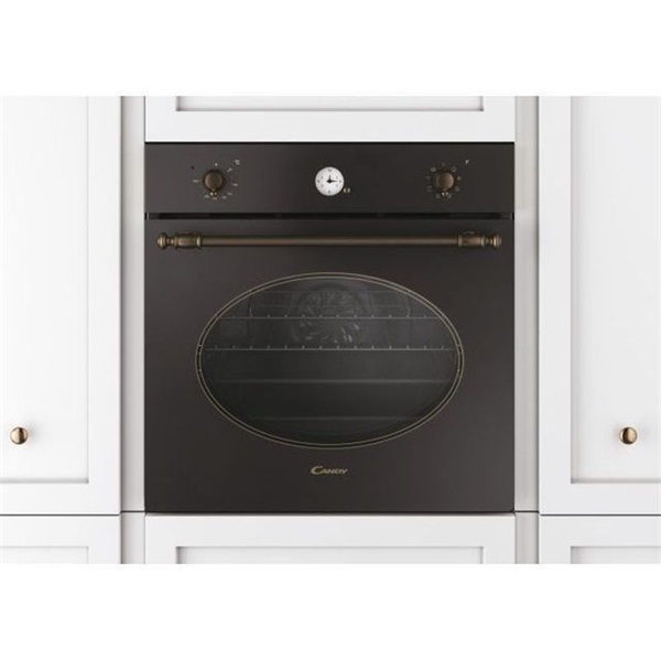 Candy FCR 824 GH/E fekete, beépíthető, sütőtér: 70L, grill, légkeverés, sütő