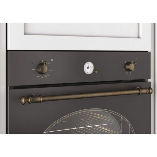 Candy FCR 824 GH/E fekete, beépíthető, sütőtér: 70L, grill, légkeverés, sütő