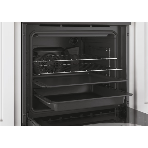 Candy FCR 824 GH/E fekete, beépíthető, sütőtér: 70L, grill, légkeverés, sütő