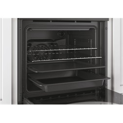 Candy FCR 824 GH/E fekete, beépíthető, sütőtér: 70L, grill, légkeverés, sütő