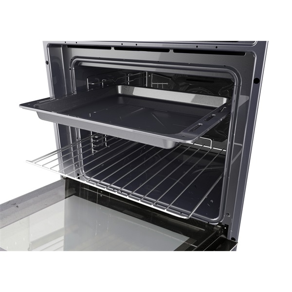 Candy FCT615NXL fekete, beépíthető, sütőtér: 65L, légkeverés, hidrolitikus, sütő