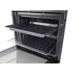 Candy FCT615NXL fekete, beépíthető, sütőtér: 65L, légkeverés, hidrolitikus, sütő