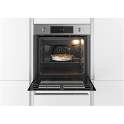 Candy FCT615XL inox, beépíthető, sütőtér: 70L, légkeverés, sütő